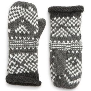 Zella fair isle winter mittens gloves